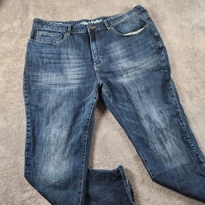 Flag & Anthem Nashville Straight Jeans Mens size 42x32 Everett Wash Denim